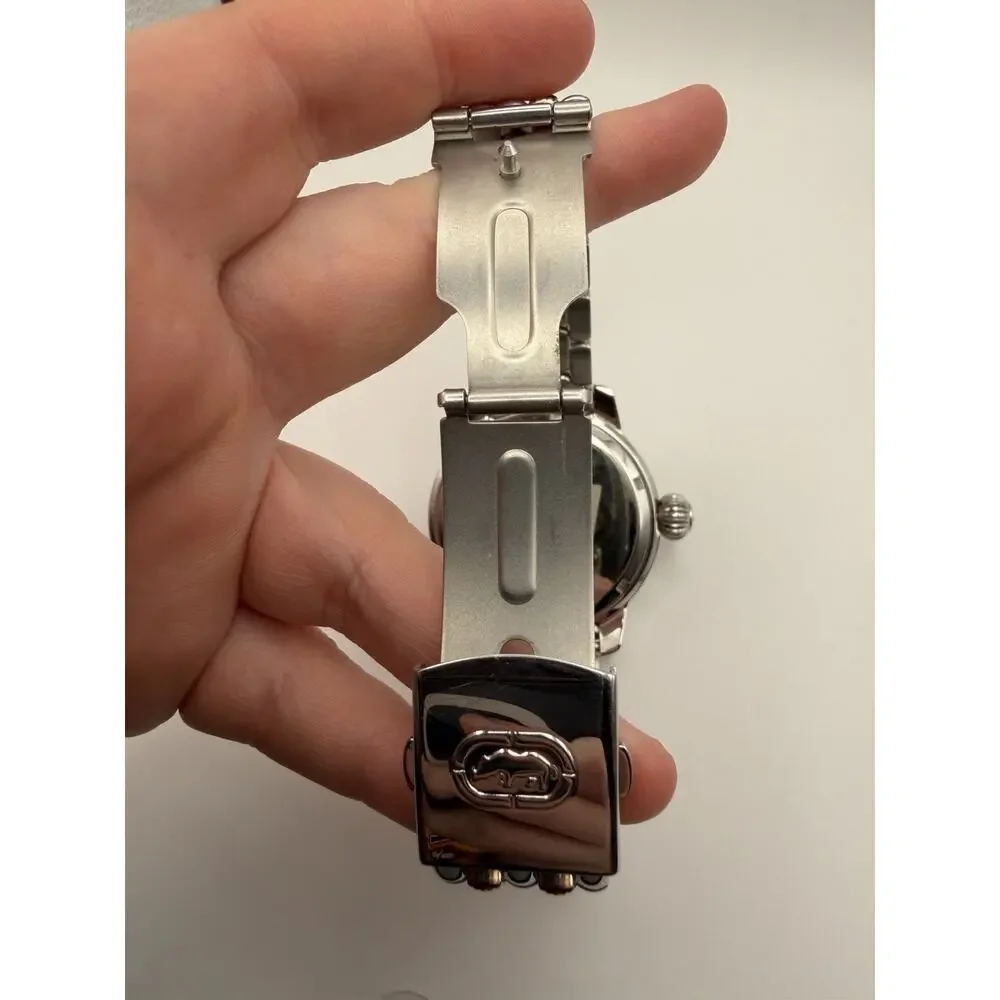 Marc Ecko Mens Watch Two-Tone Rose Gold Working
